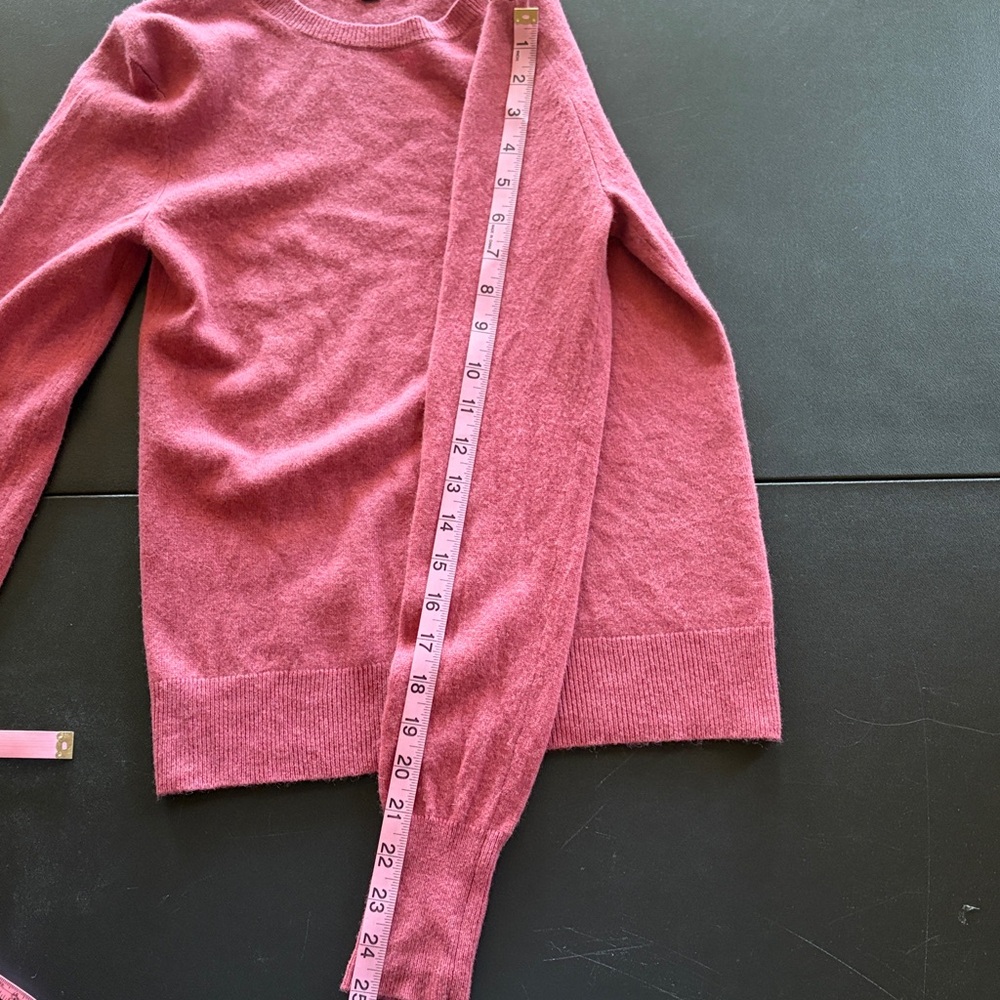 Cashmere Crewneck by Uniqlo Women's XXS Dusty Rose - Picture 7 of 7
